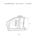 CENTER PILLAR ASSEMBLY FOR VEHICLE diagram and image