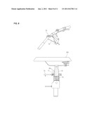 ANGLE ADJUSTER FOR BICYCLE SEAT diagram and image