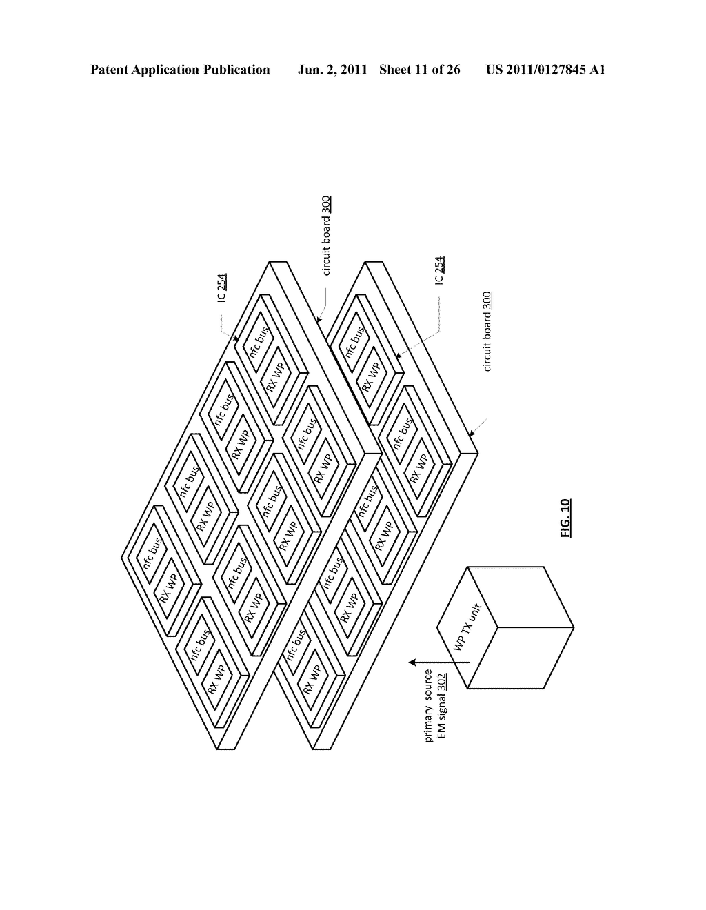 Wireless power circuit board and assembly - diagram, schematic, and image 12