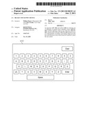 BIG KEY TOUCH INPUT DEVICE diagram and image