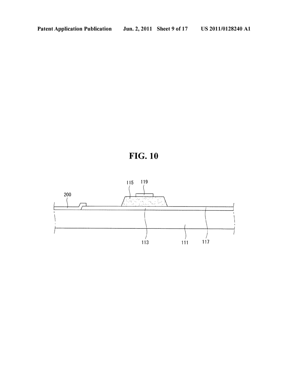 DISPLAY DEVICE WITH A TOUCH DEVICE - diagram, schematic, and image 10