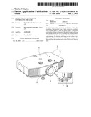 PROJECTOR AND METHOD FOR CONTROLLING THE SAME diagram and image