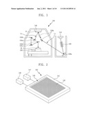 REFLECTIVE RETICLE CHUCK, REFLECTIVE ILLUMINATION SYSTEM INCLUDING THE     SAME, METHOD OF CONTROLLING FLATNESS OF REFLECTIVE RETICLE USING THE     CHUCK, AND METHOD OF MANUFACTURING SEMICONDUCTOR DEVICE USING THE CHUCK diagram and image