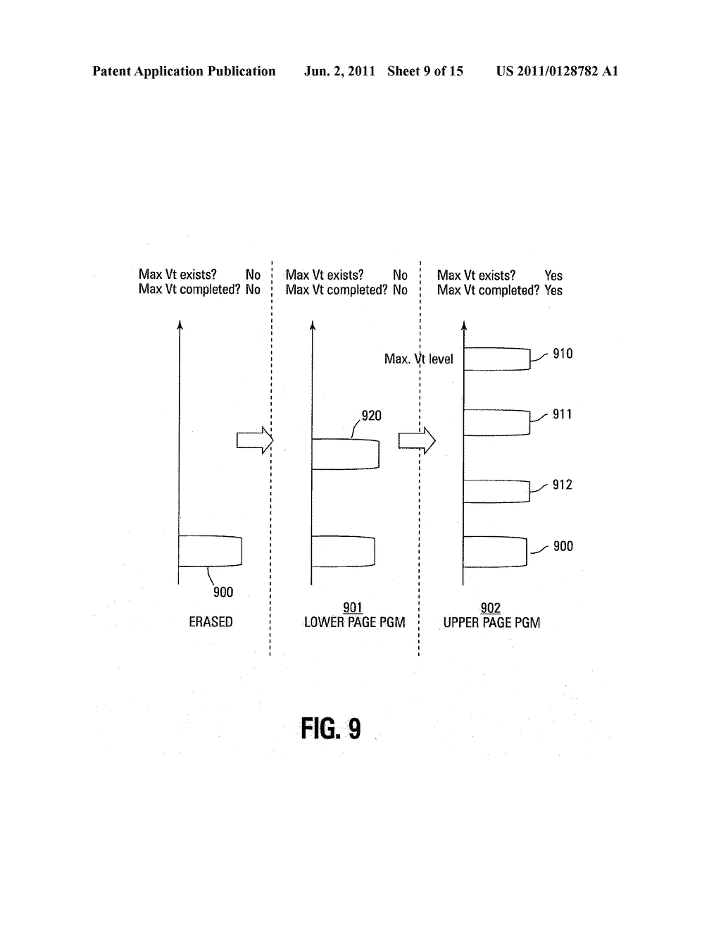 REDUCING EFFECTS OF ERASE DISTURB IN A MEMORY DEVICE - diagram, schematic, and image 10