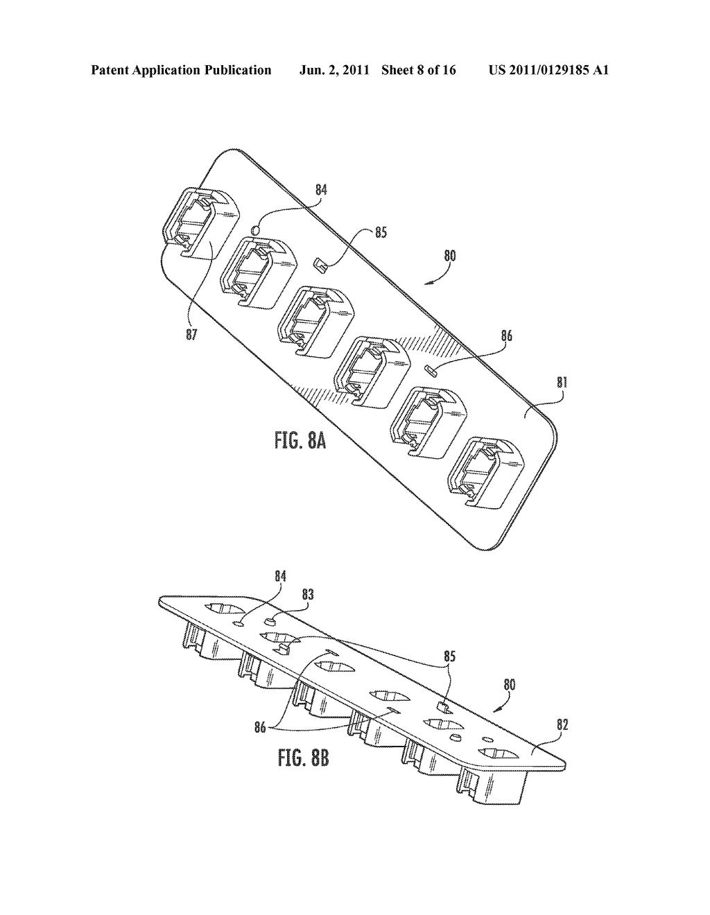 Articulated Strain Relief Boot on a Fiber Optic Module and Associated     Methods - diagram, schematic, and image 09