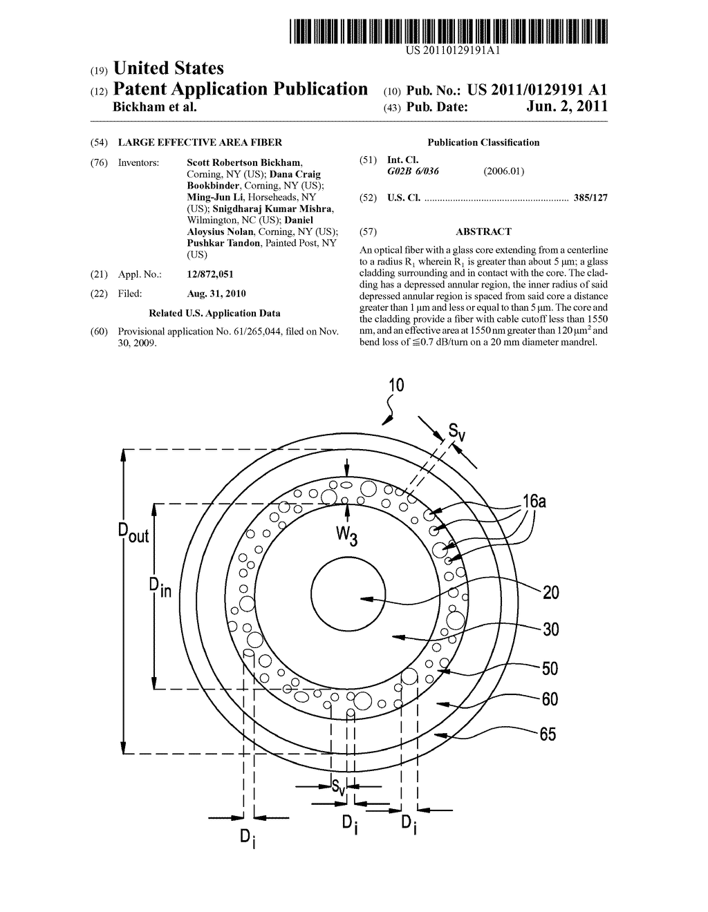 LARGE EFFECTIVE AREA FIBER - diagram, schematic, and image 01