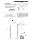 MATERIAL AND METHOD FOR PROVIDING INSULATION AND DRAINAGE TO A FOUNDATION     WALL diagram and image