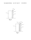 MATERIAL AND METHOD FOR PROVIDING INSULATION AND DRAINAGE TO A FOUNDATION     WALL diagram and image