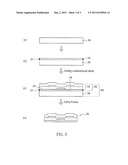 STRUCTURE COMBINING AN IC INTEGRATED SUBSTRATE AND A CARRIER, AND METHOD     OF MANUFACTURING SUCH STRUCTURE diagram and image