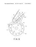 COIN FEEDING DEVICE AND COIN HANDLING MACHINE diagram and image