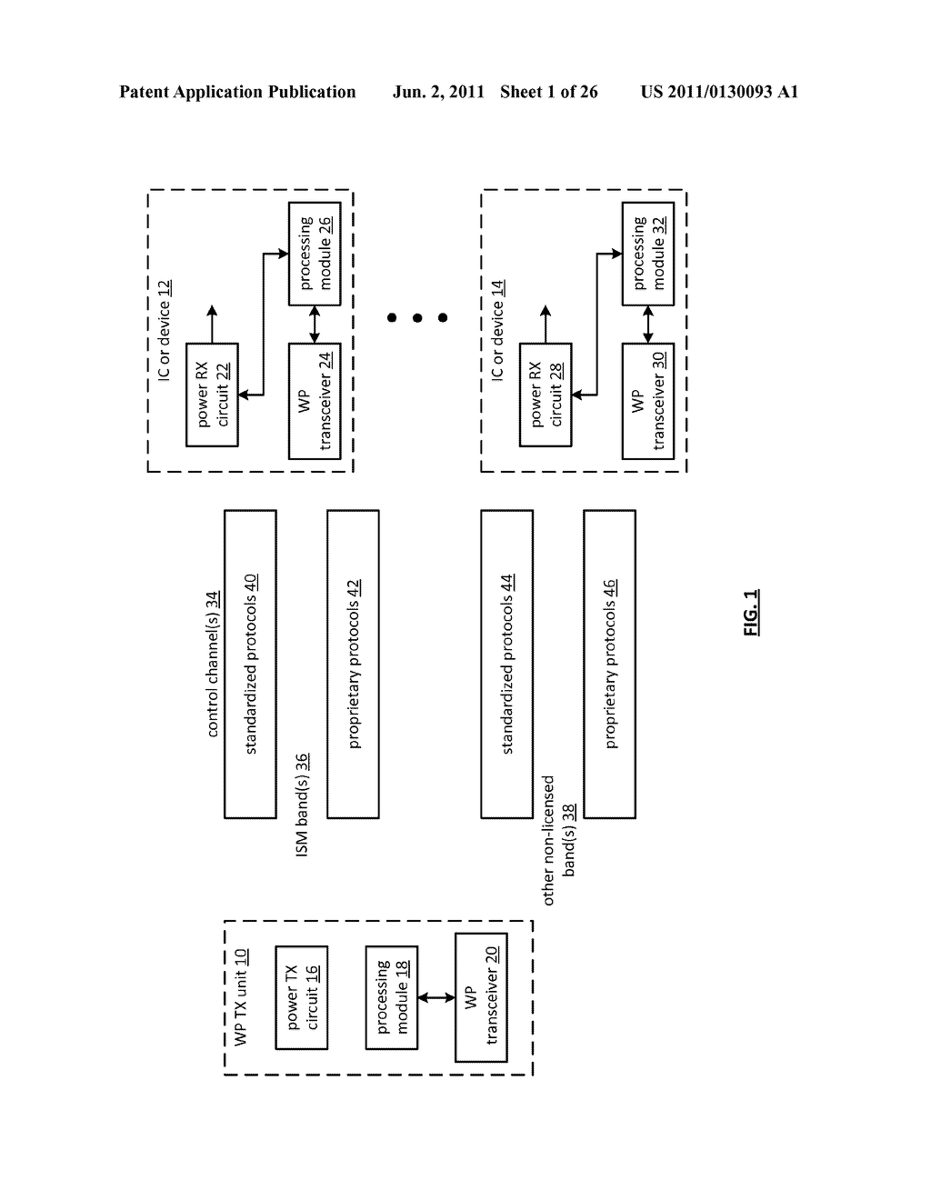 Wireless power and wireless communication integrated circuit - diagram, schematic, and image 02