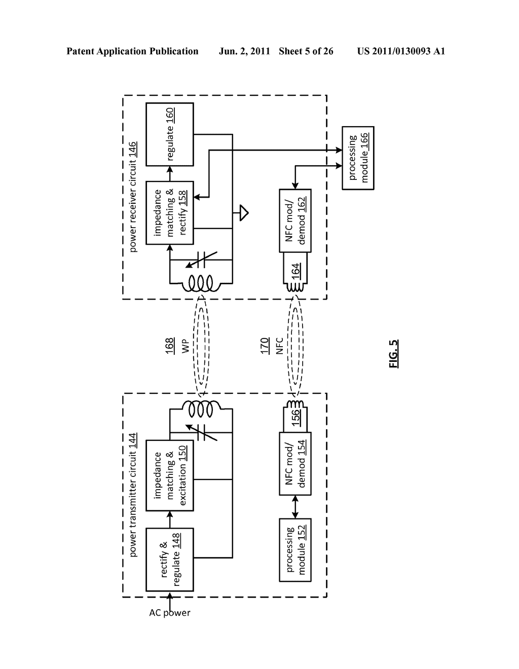Wireless power and wireless communication integrated circuit - diagram, schematic, and image 06
