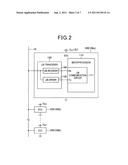 Receiver circuit adapted to communication apparatuses operative with     different power voltage range diagram and image