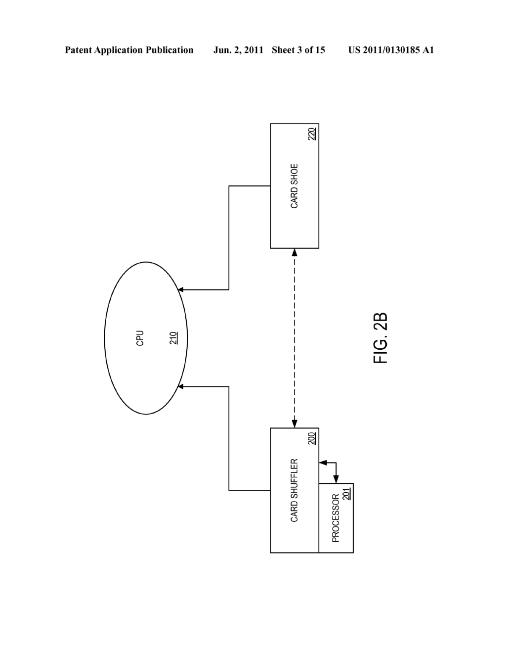 SYSTEM AND METHOD FOR CARD SHOE SECURITY AT A TABLE GAME - diagram, schematic, and image 04