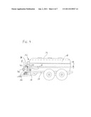 METHOD AND VEHICLE FOR DEPLOYING LIQUID MANURE diagram and image