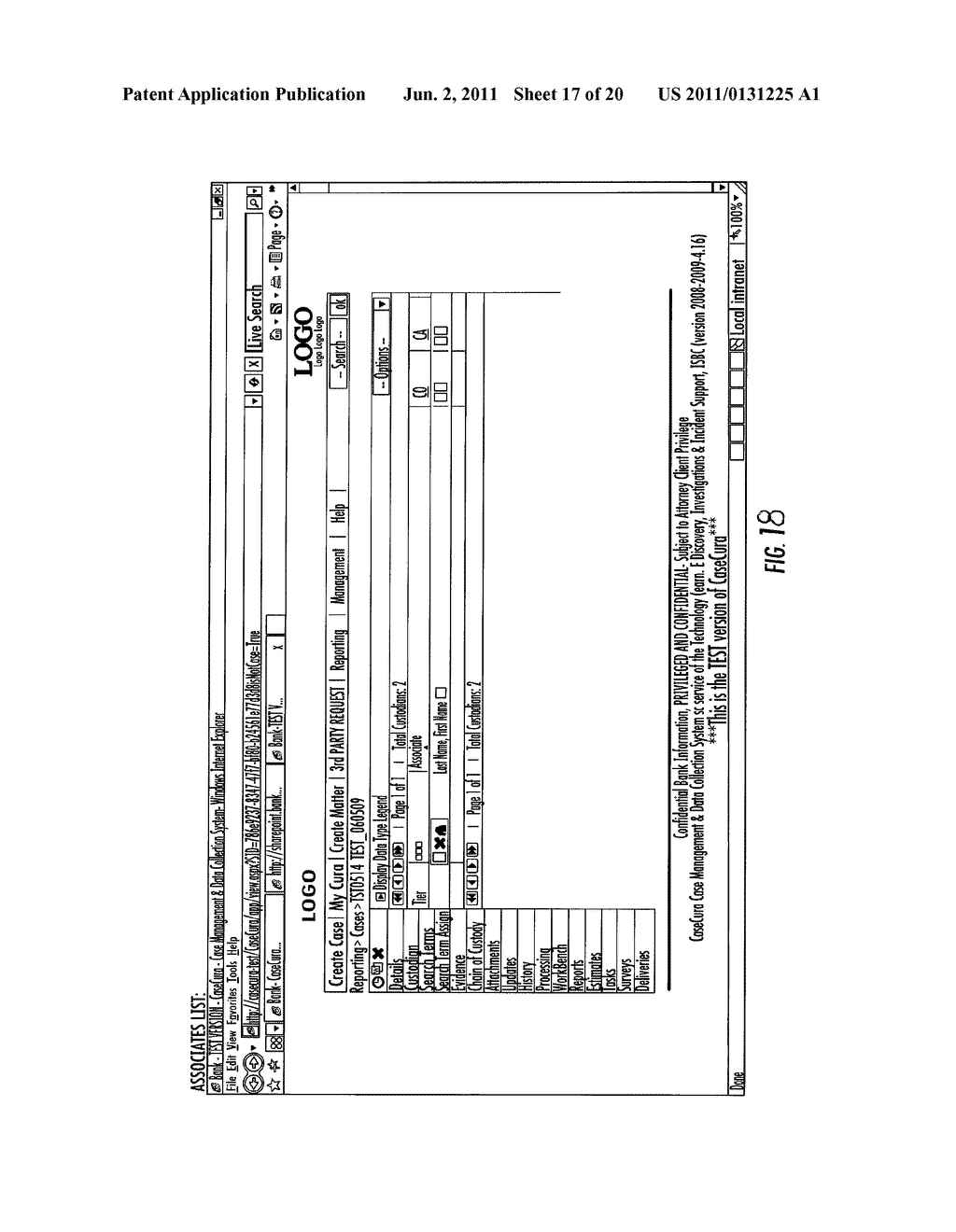 AUTOMATED STRAIGHT-THROUGH PROCESSING IN AN ELECTRONIC DISCOVERY SYSTEM - diagram, schematic, and image 18