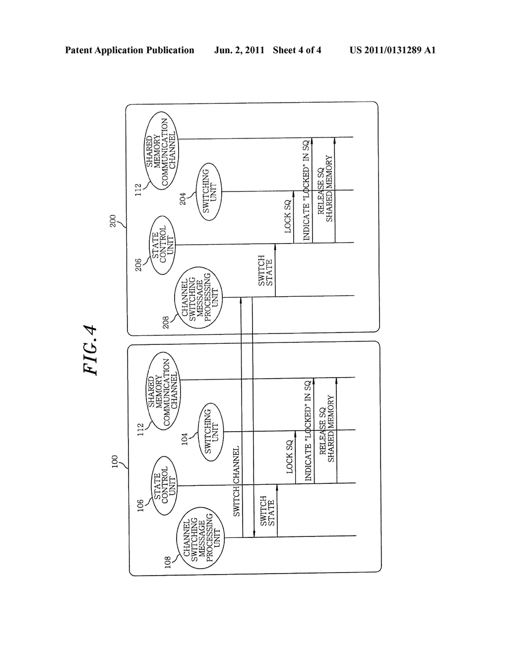 METHOD AND APPARATUS FOR SWITCHING COMMUNICATION CHANNEL IN SHARED MEMORY     COMMUNICATION ENVIRONMENT - diagram, schematic, and image 05