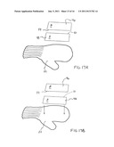 HAND COVERING(S) WITH DISPENSER AND/OR RECEPTACLE POCKET diagram and image
