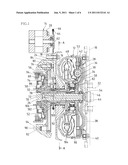 OIL PASSAGE STRUCTURE OF CHAIN-DRIVE OIL PUMP diagram and image