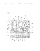 OIL PASSAGE STRUCTURE OF CHAIN-DRIVE OIL PUMP diagram and image