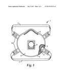 MOLDED MONOCOMPONENT MONOLAYER RESPIRATOR diagram and image