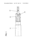 COUPLING WITH ELECTRIC CONTACTS FOR AN OIL/AIR MIXTURE diagram and image