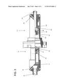 COUPLING WITH ELECTRIC CONTACTS FOR AN OIL/AIR MIXTURE diagram and image