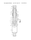 DRIVE DEVICE AND METHOD FOR ADVANCING AN ADVANCING ELEMENT diagram and image