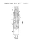 DRIVE DEVICE AND METHOD FOR ADVANCING AN ADVANCING ELEMENT diagram and image