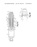 DRIVE DEVICE AND METHOD FOR ADVANCING AN ADVANCING ELEMENT diagram and image