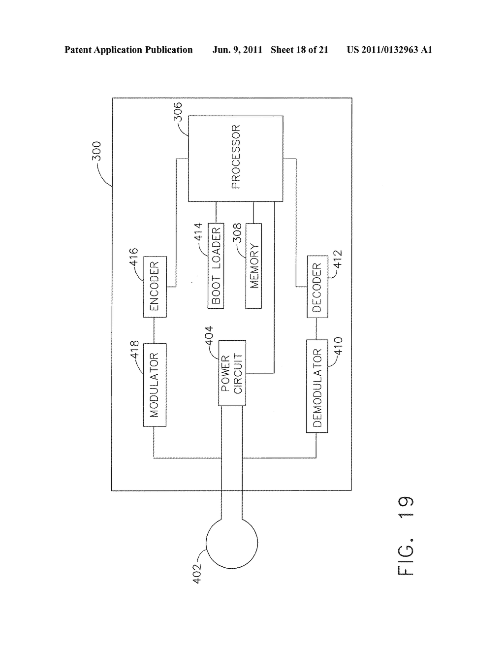 SURGICAL INSTRUMENT WITH WIRELESS COMMUNICATION BETWEEN CONTROL UNIT AND     REMOTE SENSOR - diagram, schematic, and image 19