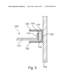 AIRCRAFT HAVING A FORCE TRANSMISSION ELEMENT BETWEEN A CABIN STRUCTURAL     ELEMENT AND A PRIMARY STRUCTURE diagram and image