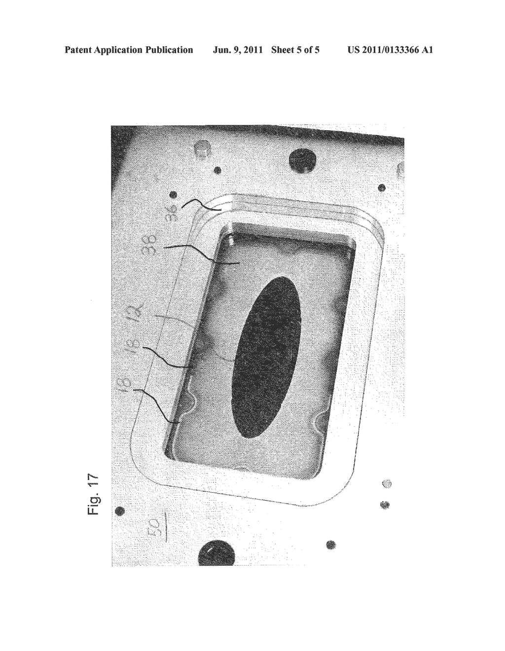 INJECTION MOLDING PROCESS, APPARATUS AND MATERIAL FOR FORMING     CURED-IN-PLACE GASKETS - diagram, schematic, and image 06