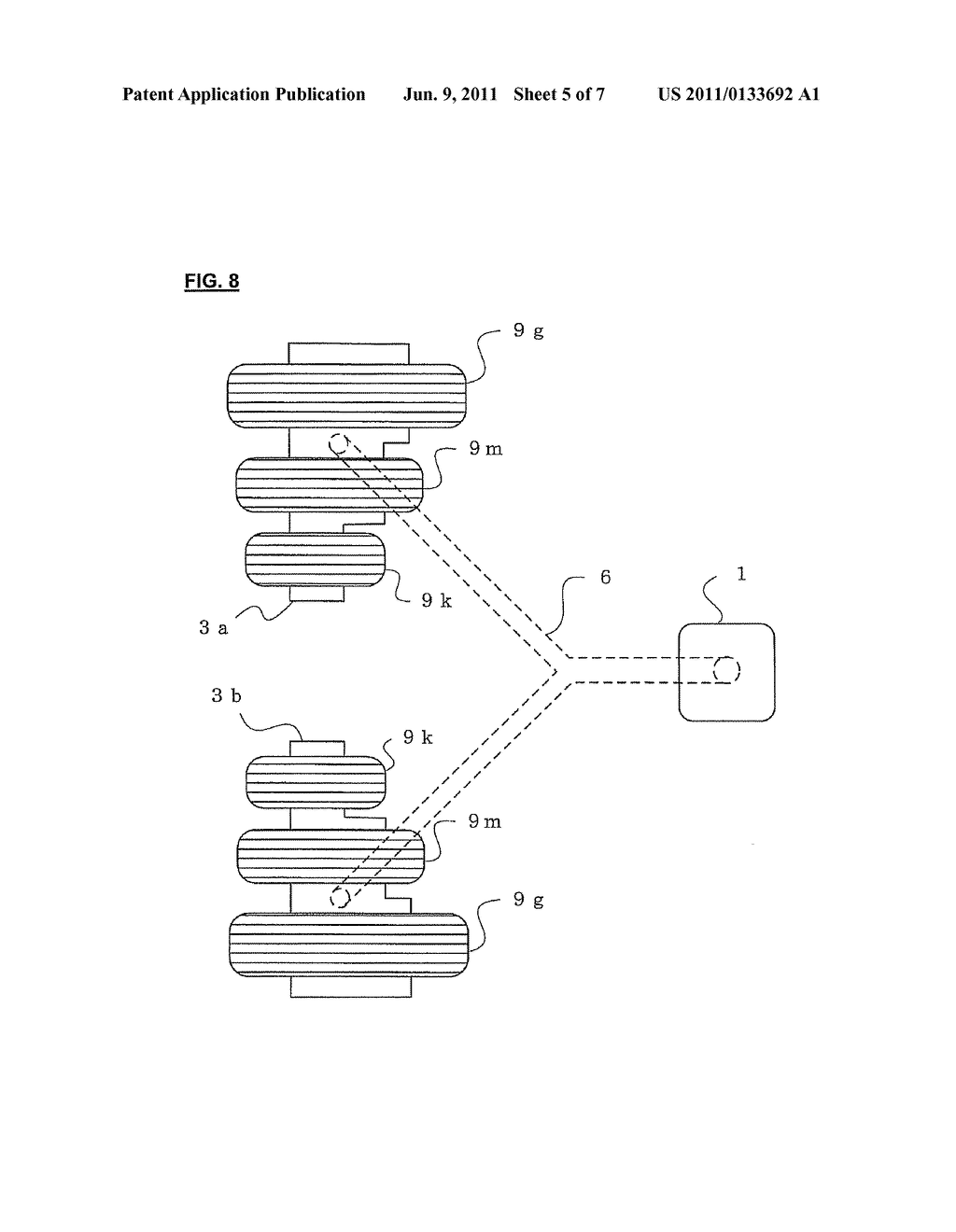 PRIMARY COIL RAISING TYPE NON-CONTACT CHARGING SYSTEM WITH ELEVATING-TYPE     PRIMARY COIL - diagram, schematic, and image 06
