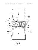 INTERFACE ACOUSTIC WAVE DEVICE diagram and image