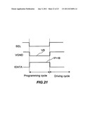 SYSTEM AND DRIVING METHOD FOR ACTIVE MATRIX LIGHT EMITTING DEVICE DISPLAY diagram and image