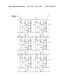 ACTIVE MATRIX SUBSTRATE, LIQUID CRYSTAL PANEL, LIQUID CRYSTAL DISPLAY     DEVICE, LIQUID CRYSTAL DISPLAY UNIT, TELEVISION RECEIVER diagram and image