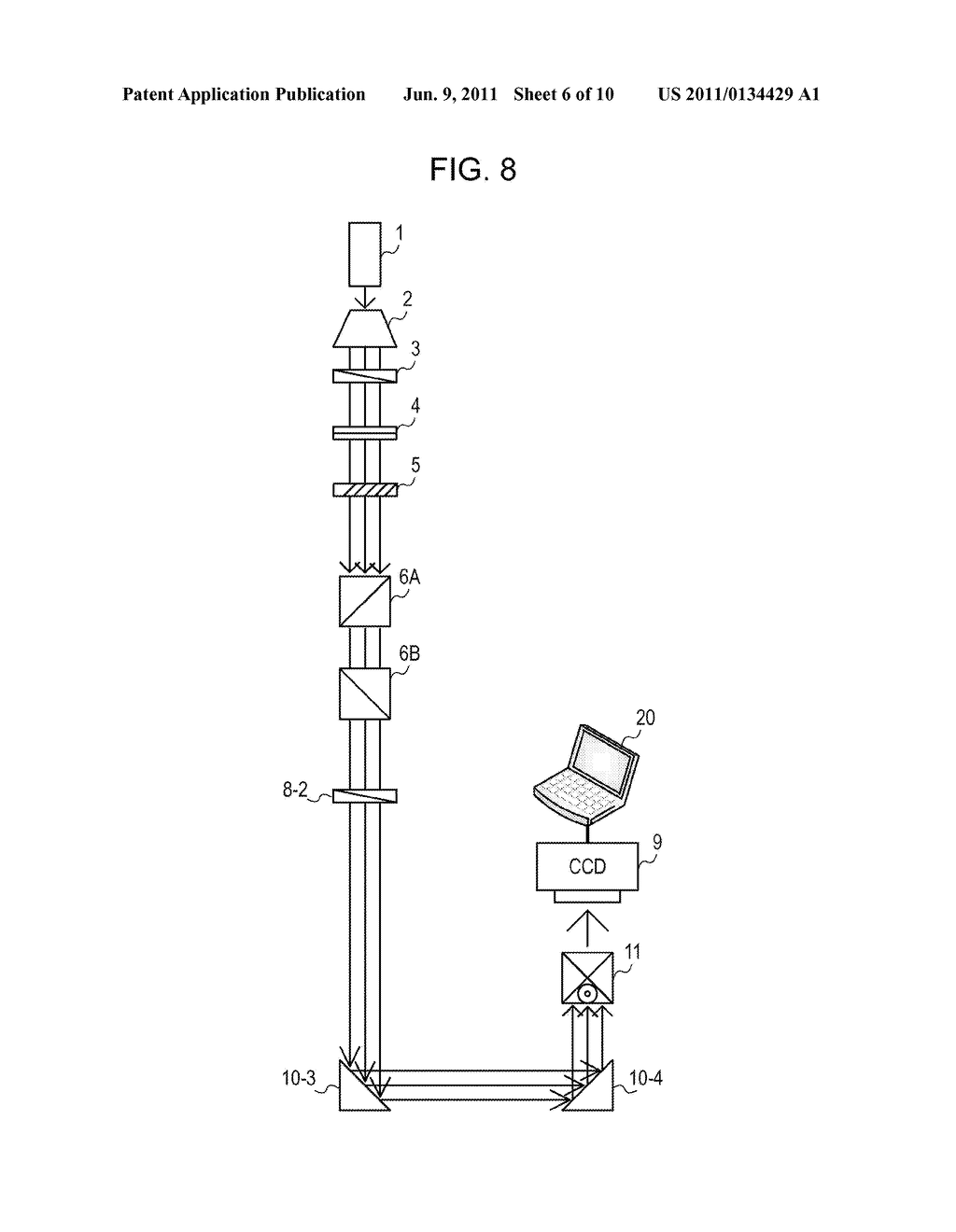 BIREFRINGENCE MEASURING DEVICE AND BIREFRINGENCE MEASURING METHOD - diagram, schematic, and image 07