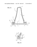 PROBE COVER WITH MATCHING FEATURE FOR A MEDICAL THERMOMETER diagram and image