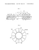 SYNTHETIC RESIN-MADE THRUST SLIDING BEARING diagram and image