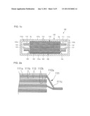 RECHARGEABLE SECONDARY BATTERY HAVING IMPROVED SAFETY AGAINST PUNCTURE AND     COLLAPSE diagram and image