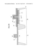 SEMICONDUCTOR DEVICE HAVING BUFFER LAYER BETWEEN SIDEWALL INSULATING FILM     AND SEMICONDUCTOR SUBSTRATE diagram and image