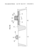 SEMICONDUCTOR DEVICE HAVING BUFFER LAYER BETWEEN SIDEWALL INSULATING FILM     AND SEMICONDUCTOR SUBSTRATE diagram and image