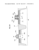 SEMICONDUCTOR DEVICE HAVING BUFFER LAYER BETWEEN SIDEWALL INSULATING FILM     AND SEMICONDUCTOR SUBSTRATE diagram and image