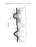 SEMICONDUCTOR DEVICE HAVING BUFFER LAYER BETWEEN SIDEWALL INSULATING FILM     AND SEMICONDUCTOR SUBSTRATE diagram and image