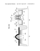 SEMICONDUCTOR DEVICE HAVING BUFFER LAYER BETWEEN SIDEWALL INSULATING FILM     AND SEMICONDUCTOR SUBSTRATE diagram and image