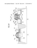 SEMICONDUCTOR DEVICE HAVING BUFFER LAYER BETWEEN SIDEWALL INSULATING FILM     AND SEMICONDUCTOR SUBSTRATE diagram and image