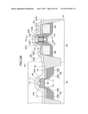 SEMICONDUCTOR DEVICE HAVING BUFFER LAYER BETWEEN SIDEWALL INSULATING FILM     AND SEMICONDUCTOR SUBSTRATE diagram and image