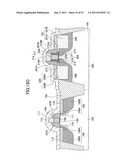 SEMICONDUCTOR DEVICE HAVING BUFFER LAYER BETWEEN SIDEWALL INSULATING FILM     AND SEMICONDUCTOR SUBSTRATE diagram and image