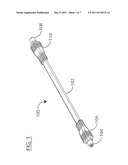 GUARDED COAXIAL CABLE ASSEMBLY diagram and image